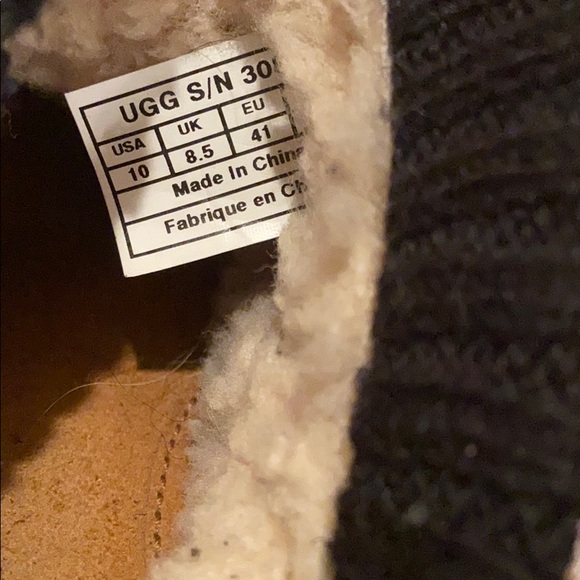 Ugg Black Heeled Clogs - Picture 5 of 6